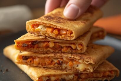 Thumbnail for Cheesy Carrot Flatbreads