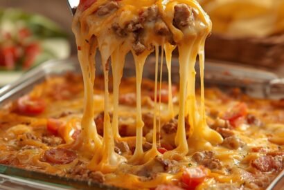 Thumbnail for Creamy Cheesy Tex-Mex Casserole Bake