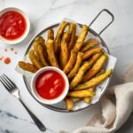 Crispy High-Protein Low-Carb Veggie Fries