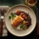 Sheet-Pan Salmon with Melting Leeks