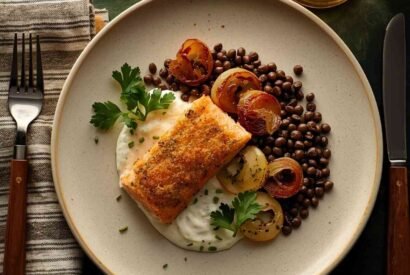 Thumbnail for Sheet-Pan Salmon with Melting Leeks