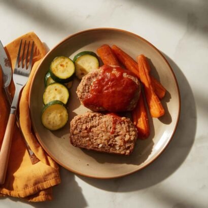 Mini Meatloaves & Veggies