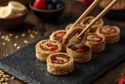 Thumbnail for Pancake Sushi Rolls