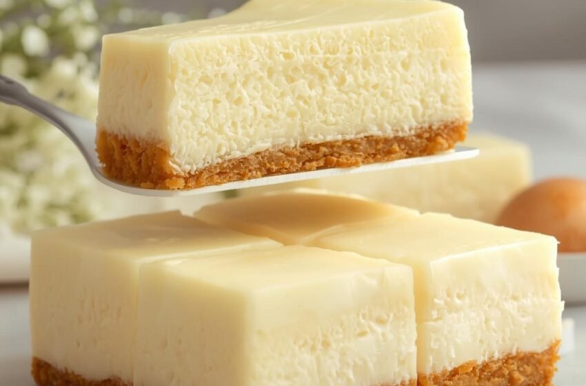 High-Protein Cheesecake Bars