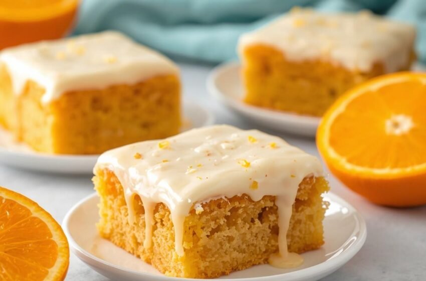 Buttery Orange Brownies