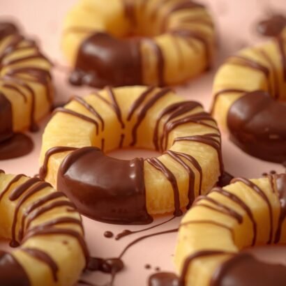 Chocolate Covered Pineapple Treat