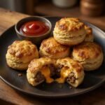 Cheesy Burger Bombs
