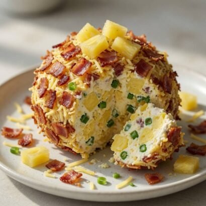 Heavenly Pineapple Cheese Ball