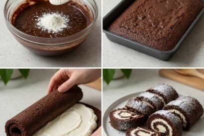 Thumbnail for Keto Chocolate Roll Cake