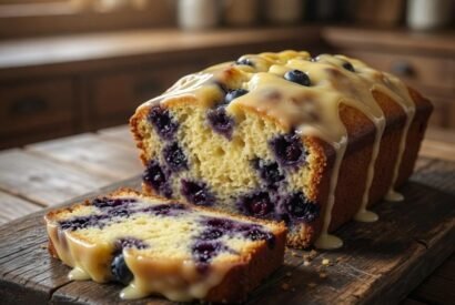 Thumbnail for Vegan Lemon Blueberry Loaf