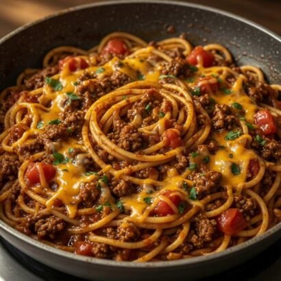Tex-Mex Taco Spaghetti