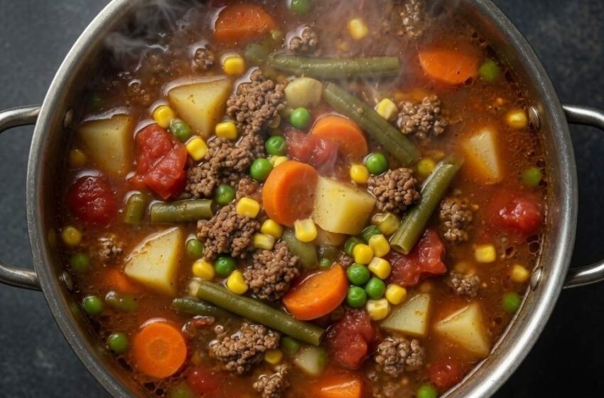 Hearty Vegetable Beef Soup