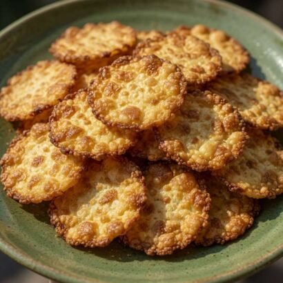 Air Fryer Crispy Cottage Cheese Chips