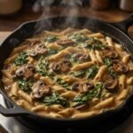 Vegan Mushroom Stroganoff