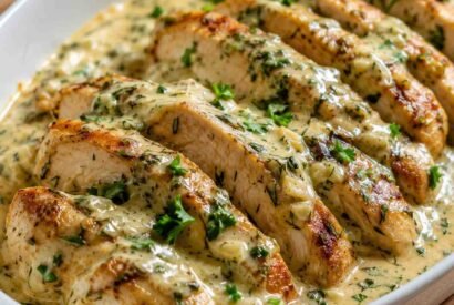 Thumbnail for Creamy Herb Chicken Breast