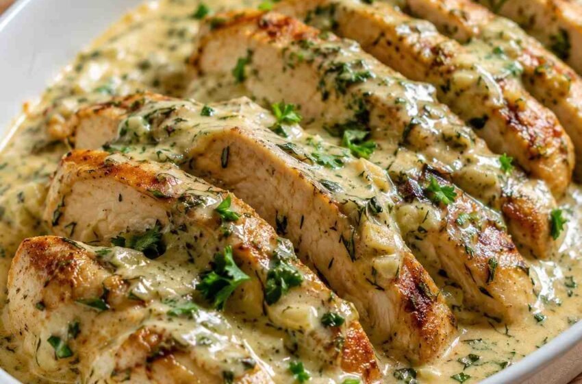 Creamy Herb Chicken Breast