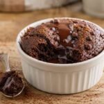 High-Protein Sugar-Free Chocolate Lava Cake