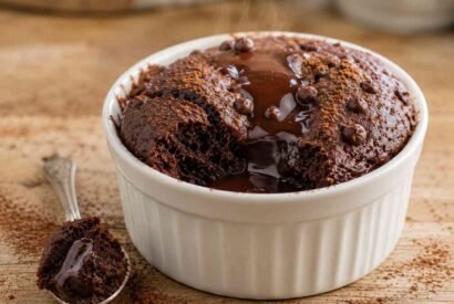 Thumbnail for High-Protein Sugar-Free Chocolate Lava Cake