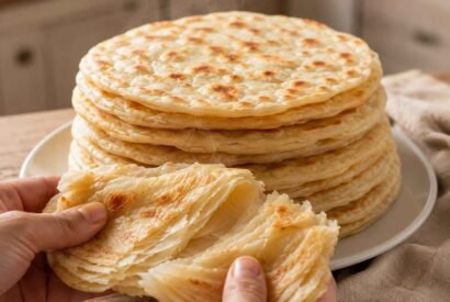 Thumbnail for High-Protein Diabetic-Friendly Soft Layered Flatbread