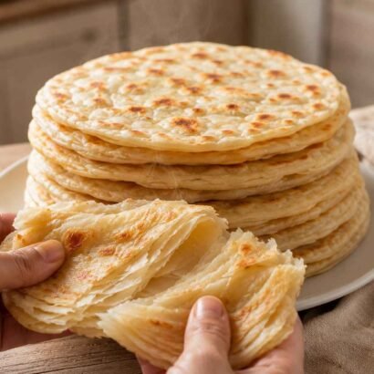 High-Protein Diabetic-Friendly Soft Layered Flatbread