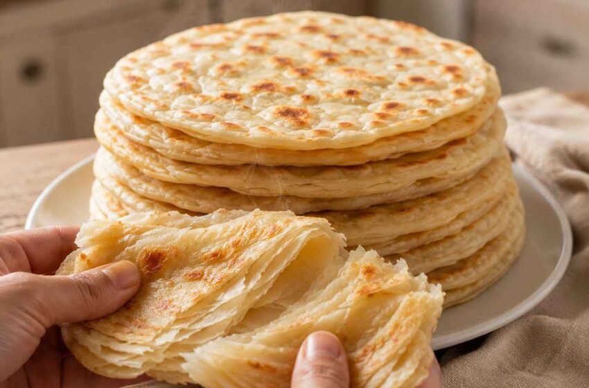 High-Protein Diabetic-Friendly Soft Layered Flatbread