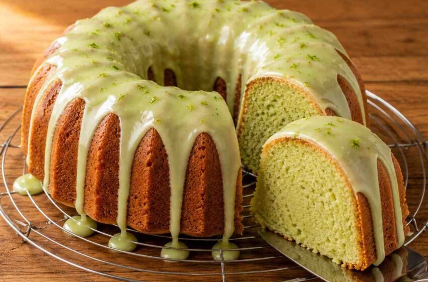 High-Protein Diabetic-Friendly Key Lime Greek Yogurt Bundt Cake