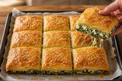 Thumbnail for High-Protein Diabetic-Friendly Spinach & Cottage Cheese Crispy Squares