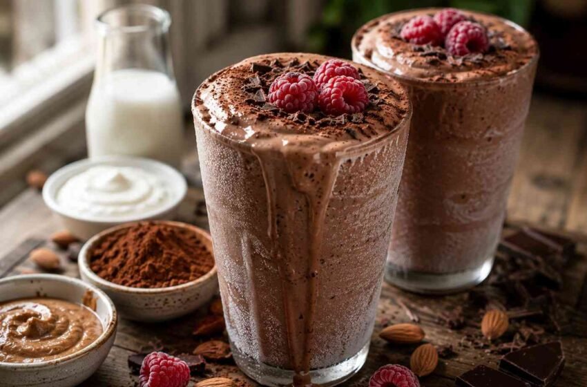 High-Protein Sugar-Free Chocolate Frosty Diabetic-Friendly