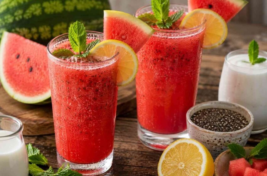 High-Protein Diabetic-Friendly Watermelon Juice
