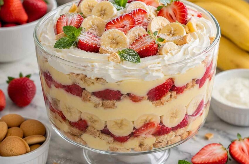 Diabetic-Friendly Strawberry Banana Protein Pudding