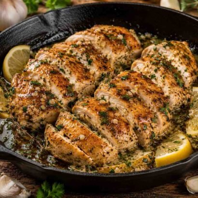 High-Protein Diabetic-Friendly Garlic Butter Chicken