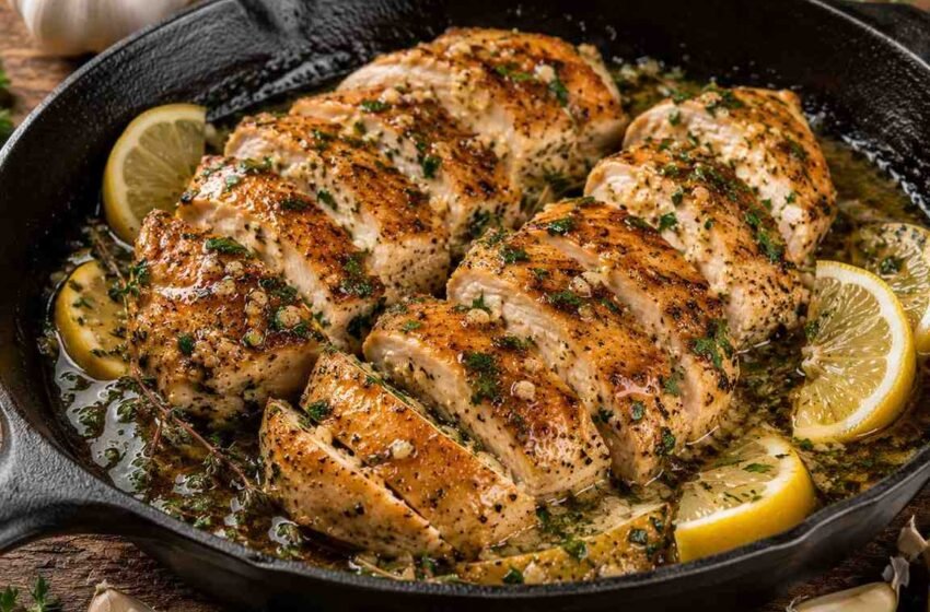 High-Protein Diabetic-Friendly Garlic Butter Chicken