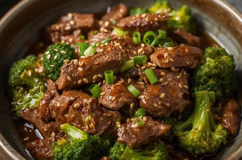 Beef Stir-Fry with Broccoli