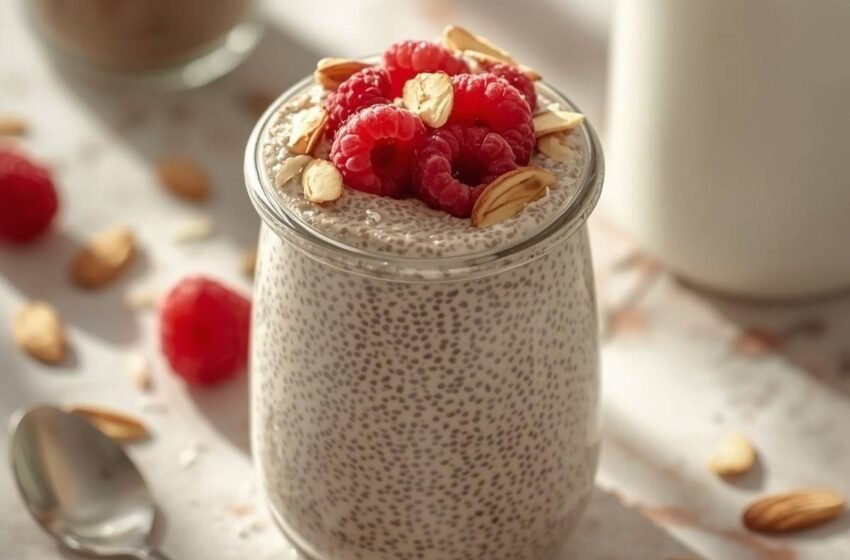 Nutritious Low-Carb Chia Seed Pudding