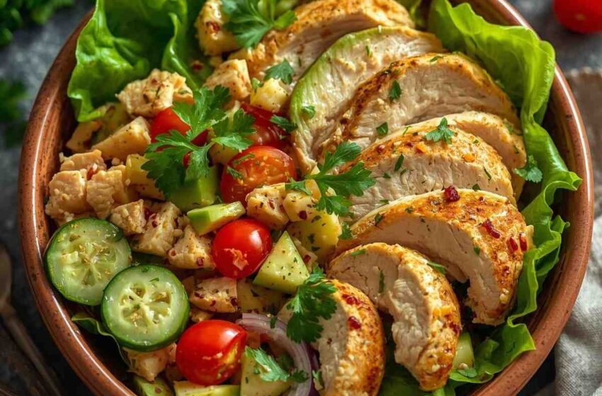 Chicken Avocado Salad