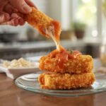 Crispy Buffalo Chicken Mozzarella Sticks