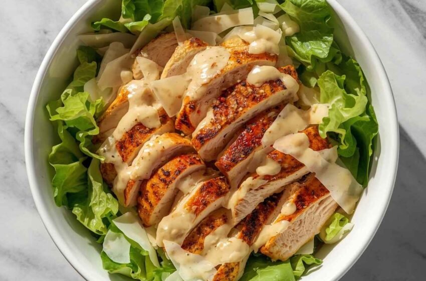 Grilled Chicken Caesar Salad