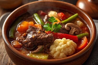Thumbnail for Hearty Beef & Vegetable Soup