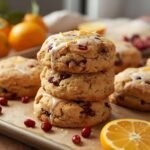 High-Protein Cranberry Orange Scones