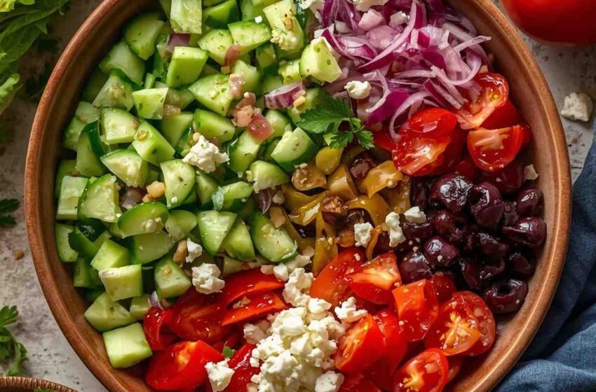 Mediterranean Chopped Salad