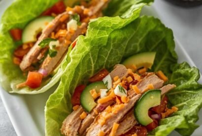 Thumbnail for Turkey & Avocado Lettuce Wraps