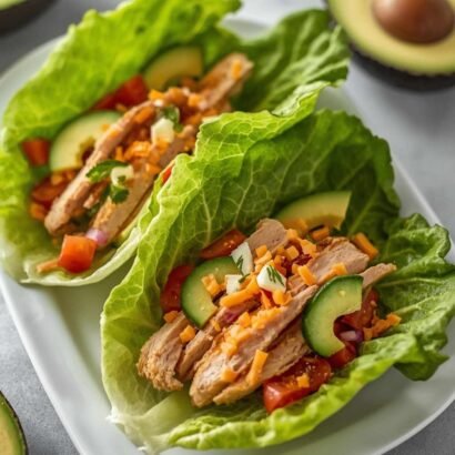 Turkey & Avocado Lettuce Wraps