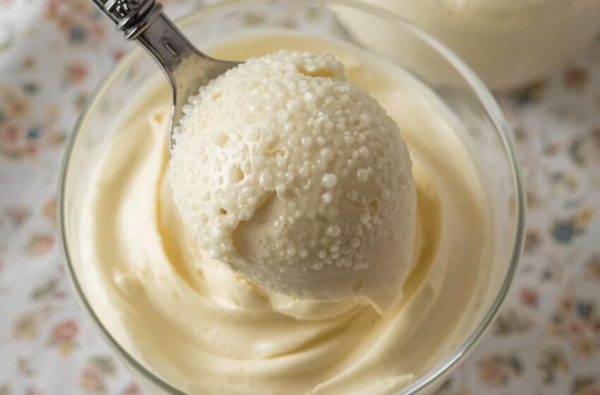 Creamy White Chocolate Mousse