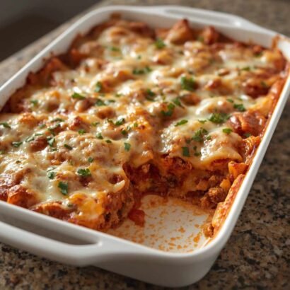 Creamy Ground Beef Potato Casserole
