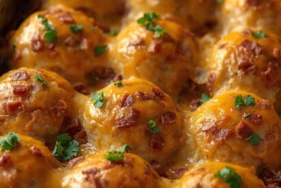 Thumbnail for High-Protein Cheesy Chicken Bacon Bombs