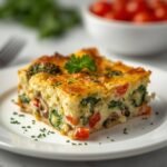 High-Protein Cottage Cheese Veggie Bake