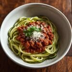 Zucchini Noodles with Beef Bolognese