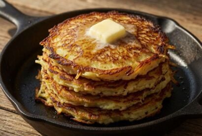 Thumbnail for Golden Skillet Potato Pancakes