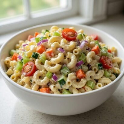 Creamy Garden Macaroni Salad