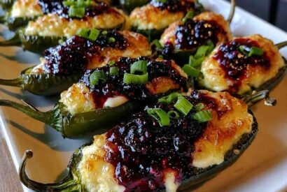 Thumbnail for Blueberry Brie Jalapeño Poppers (High-Protein & Diabetic-Friendly)